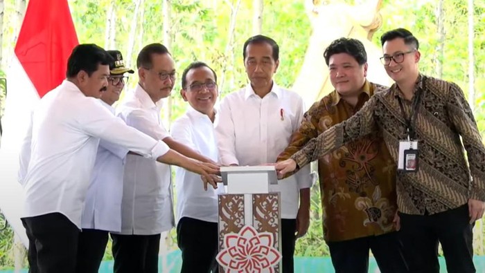 Presiden Jokowi di IKN