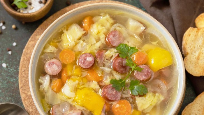 Resep Sup Sosis dan Sayuran