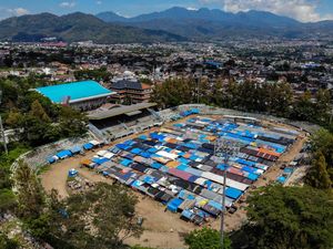 Seribuan PKL di Batu Jatim Direlokasi ke Stadion Gelora Brantas