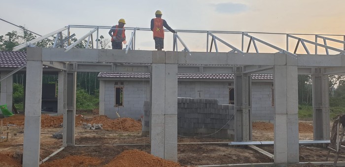 Rumah Tahan Gempa buat Tukang Becak CS di Prabumulih Rumah Tahan Gempa buat Tukang Becak CS di Prabumulih