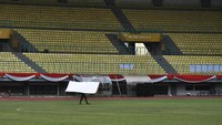 Stadion yang dikategorikan rusak sedang itu akan direnovasi pada akhir Desember 2023.   