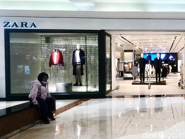 Suasana Toko Zara di PIM 2 Usai Viral Didatangi Pendemo Pro-Palestina