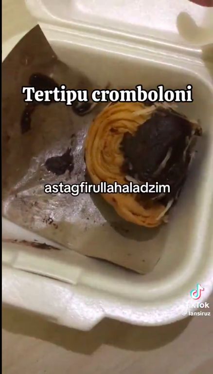 Beli cromboloni mencapai zona tersebut