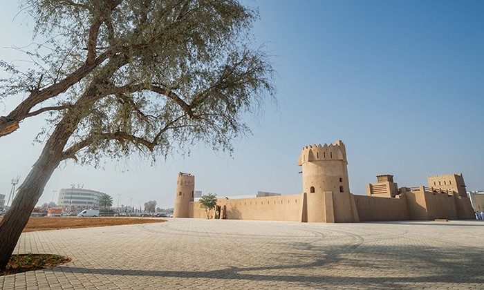 Benteng Al Dhaid dan Falaj di Sharjah, UEA