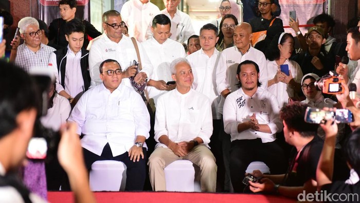 Ganjar Pranowo dan Wakil Ketua TPN Andi Gani