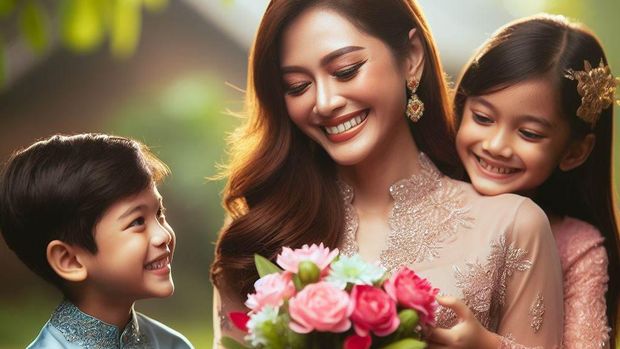 Ilustrasi - Kumpulan 65+ ucapan Selamat Hari Ibu 22 Desember 2023. (Ilustrasi ini memanfaatkan bantuan alat sumber terbuka AI, Bing)