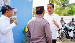Momen Presiden Jokowi hingga Kapolri Groundbreaking Polres Khusus IKN