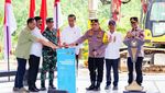 Momen Presiden Jokowi hingga Kapolri Groundbreaking Polres Khusus IKN