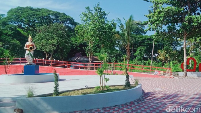 Kawasan OMAC Klaten setelah direhab, Kamis (21/12/2023).
