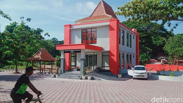 Kawasan OMAC Klaten setelah direhab, Kamis (21/12/2023).