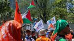 Bela Palestina, Massa Partai Buruh Geruduk Kedubes AS
