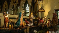Humas Gereja Katedral dan Keuskupan Agung Jakarta Susyana Suwadie menyebut,  koleksi dari patung tersebut sudah ada sejak dahulu, tetapi tak diketahui secara tepat tahun pembuatannya. Dipadukan dengan beberapa patung yang sudah modern sehingga banyak jemaat yang tertarik melihat diorama tersebut.