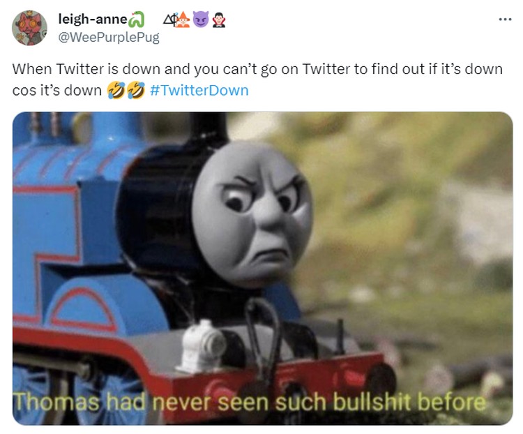meme x twitter down