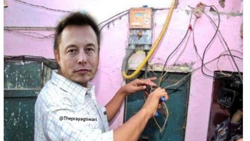 Kala Elon Musk ikut memperbaiki server Twitter/X yang down. (Foto: Screenshot Twitter)