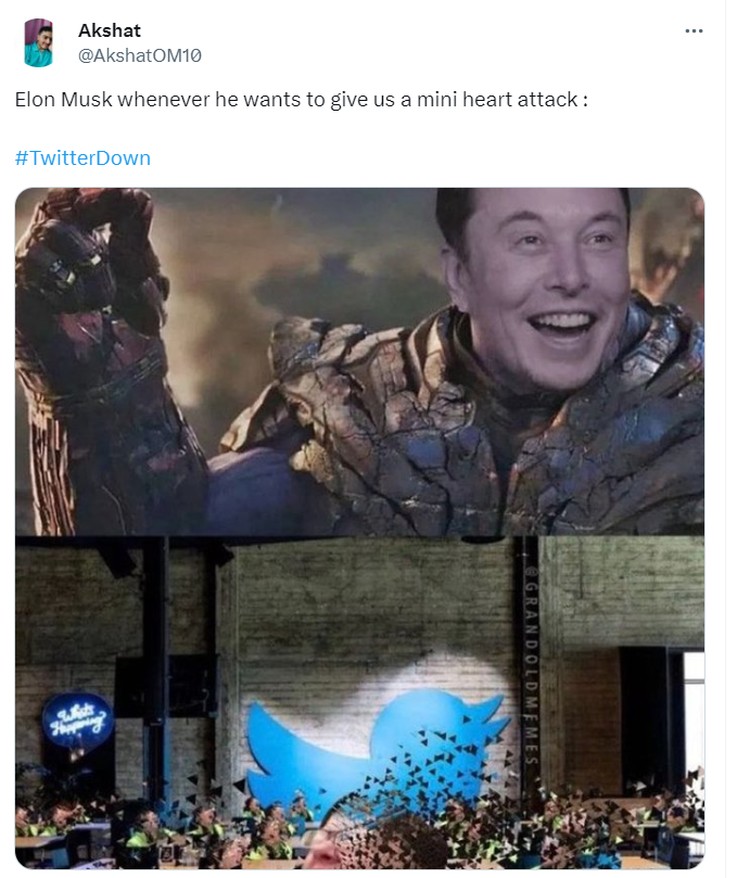 meme x twitter down