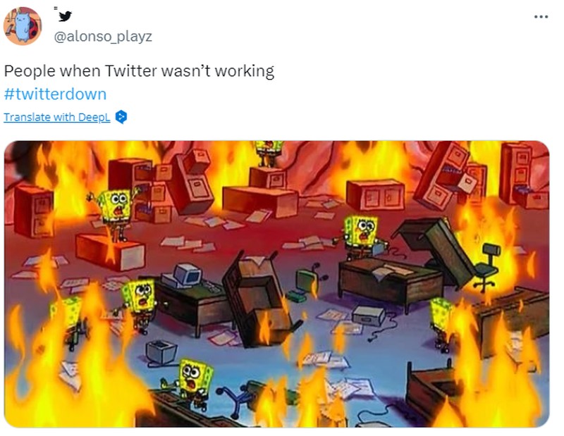 meme x twitter down