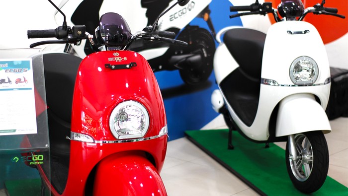 Motor listrik ECGO mendapatkan subsidi dari pemerintah