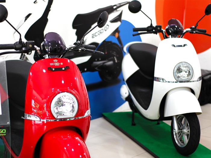 Motor listrik ECGO mendapatkan subsidi dari pemerintah