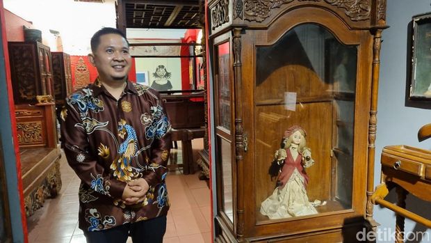 Museum horor Indonesia di kawasan Malioboro tepatnya seberang Kantor DPRD DIY, Kota Jogja, Kamis (21/12/2023).