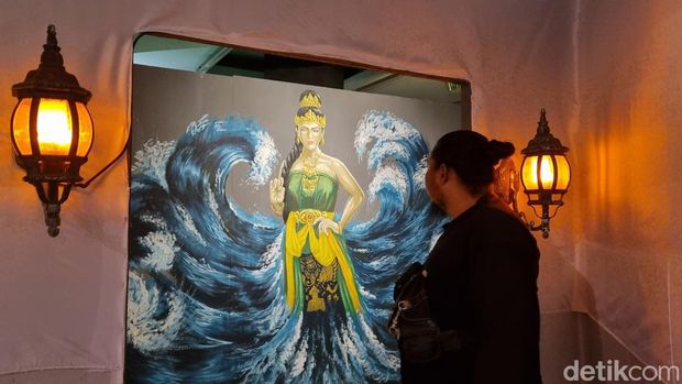 Museum horor Indonesia di kawasan Malioboro tepatnya seberang Kantor DPRD DIY, Kota Jogja, Kamis (21/12/2023).