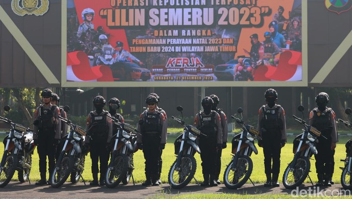 Operasi Lilin Semeru 2023 di Mapolda Jatim