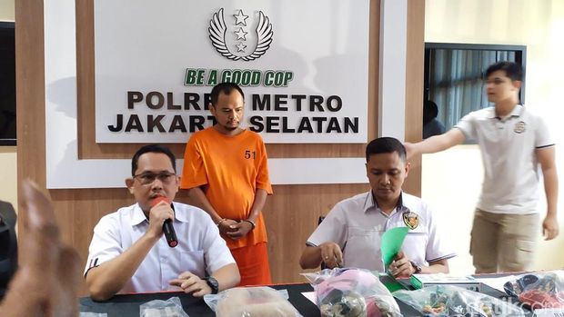 Polisi merilis kasus Panca Darmansyah membunuh 4 anaknya di Jagakarsa, Jakarta Selatan, Kamis (21/12/2023).