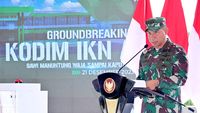 Panglima TNI Jelaskan Pembangunan Kodim IKN Sesuai Konsep Green Building