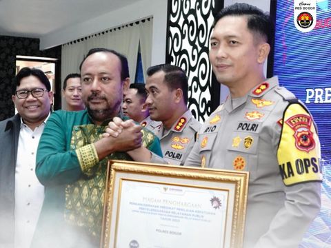 Polres Bogor raih penghargaan dari Ombudsman (Dok.istimewa)