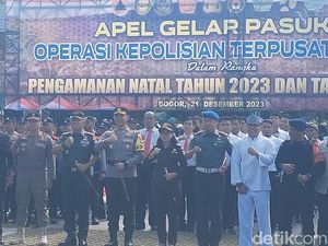 1.300 Personel TNI-Polri Amankan Natal dan Tahun Baru di Kota Bogor
