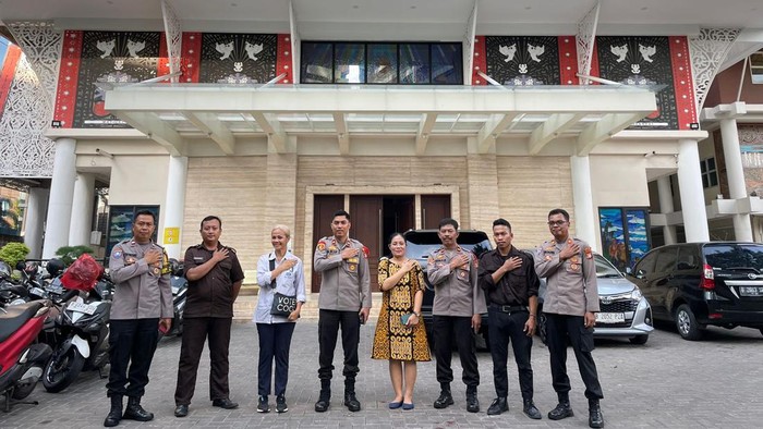 Polsek Setiabudi mengecek gereja jelang Natal