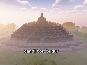 Keren! Buat Replika Borobudur Dalam Gim, Dihadiahi Tiket Lifetime Pass