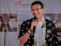 Didukung Relawan ke Pilgub Jatim, Sandiaga: Itu Typo atau Apa?