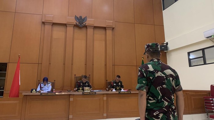 Sidang terdakwa Letkol Afri Budi Cahyanto