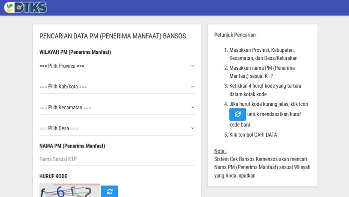 Situs Cek BLT El Nino
