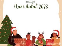 25 Twibbon Natal 2023 Keren dan Gratis, Cocok Dibagikan di Medsos