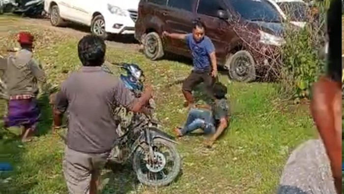 Viral duel 2 pria di Bangkalan