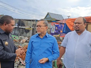 Mendag Siap Bantu Bupati Manokwari Bangun Kembali Pasar Wosi yang Terbakar
