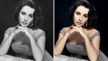 Elizabeth Taylor. Foto: Boredpanda