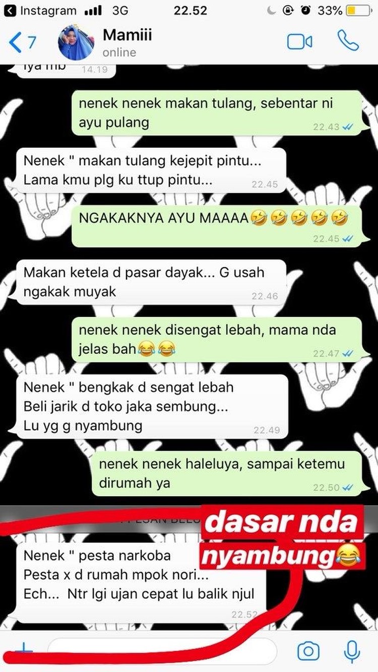 Chat kocak anak dan orangtua ini bikin yang membacanya jadi kangen dengan emak dan bapak. Sudah bilang i love you belum ke mereka hari ini?