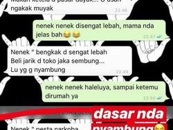 Chat Lucu Anak dan Orangtua, Bikin Kangen Emak Bapak