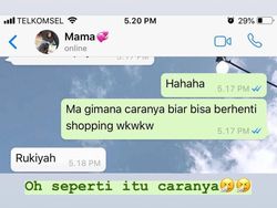 Chat Lucu Anak dan Orangtua, Bikin Kangen Emak Bapak