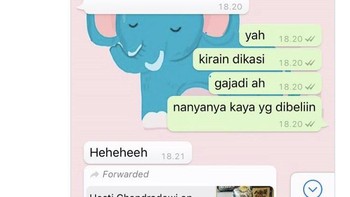 Sudah gede bayar sendiri. Foto: X/Twitter/hollaayi_