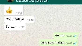 Jangan lupa belajar, Coi. Foto: X/Twitter/theacejnk
