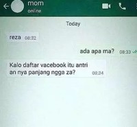 Chat kocak anak dan orangtua ini bikin yang membacanya jadi kangen dengan emak dan bapak. Sudah bilang i love you belum ke mereka hari ini?