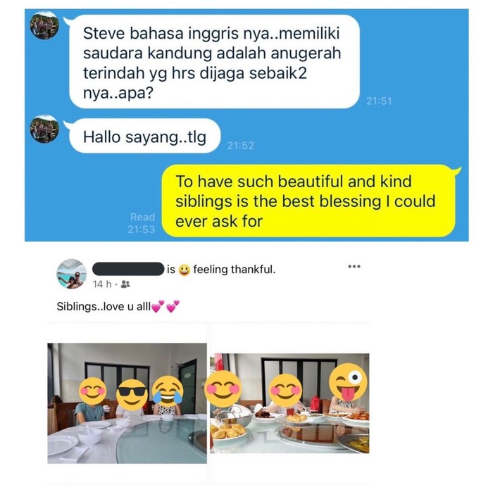 Chat kocak anak dan orangtua ini bikin yang membacanya jadi kangen dengan emak dan bapak. Sudah bilang i love you belum ke mereka hari ini?