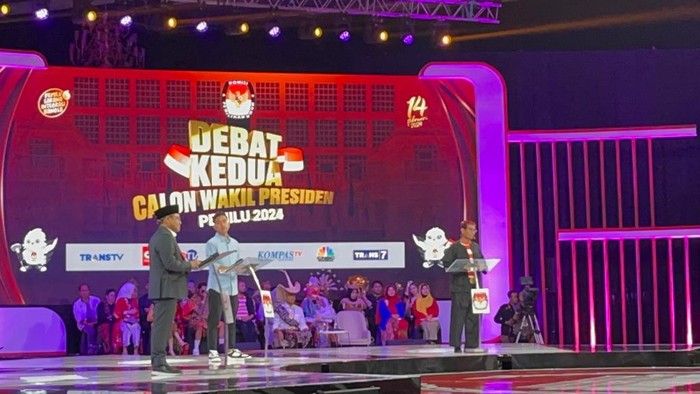 Debat cawapres di JCC (Anggi/detikcom)