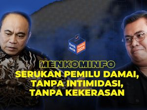 Menkominfo Serukan Pemilu Damai, Tanpa Intimidasi, Tanpa Kekerasan