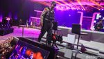 Gegana Sisir Panggung Debat Cawapres di JCC