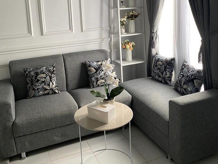 Inspirasi rumah tema hitam, abu-abu dan putih dalam menata ruangan rumah, viral di TikTok