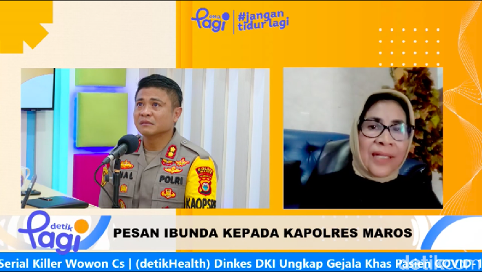 Jumat Curhat detikPagi menghadirkan ibunda AKBP Awaludin Amin, Nuzulia Amin.